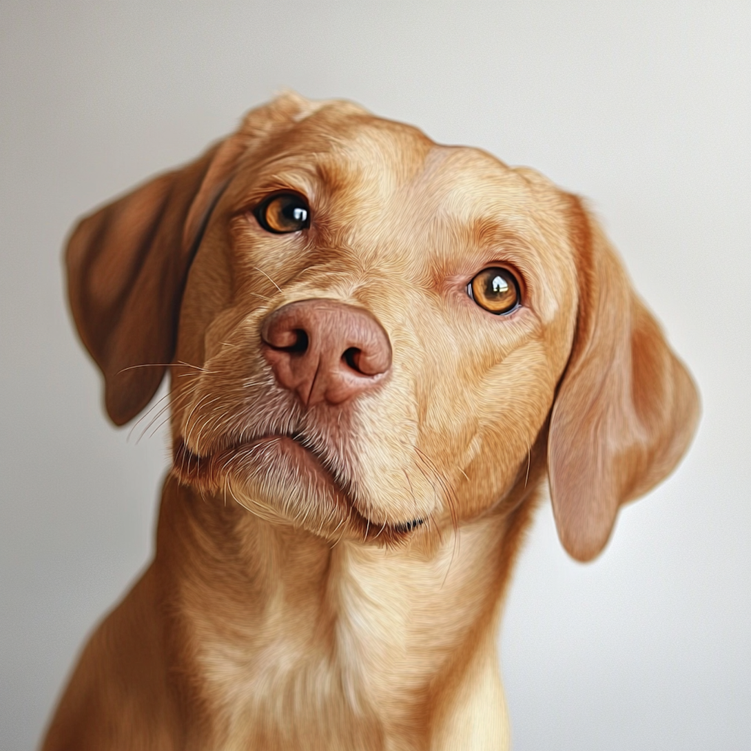Hundetrainer arbeitet mit Hund und Halter im Wohnzimmer
